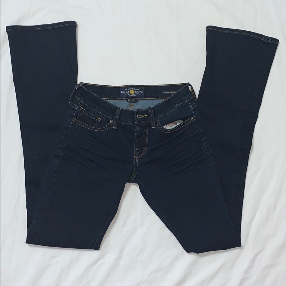 Lucky Brand Charlie Baby bootcut jeans size 00/24